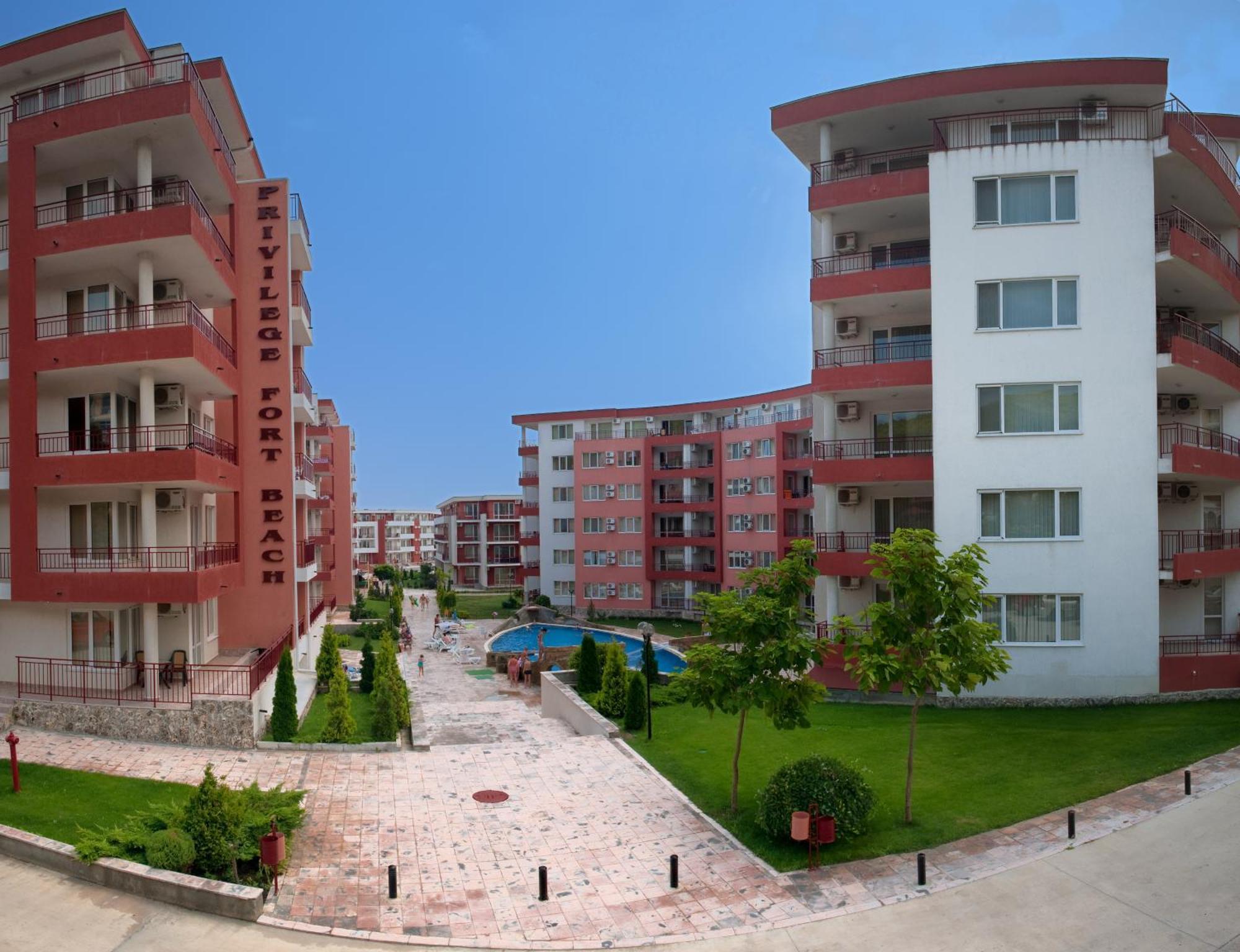 Privilege Beach Apartments Sveti Vlas Exterior foto